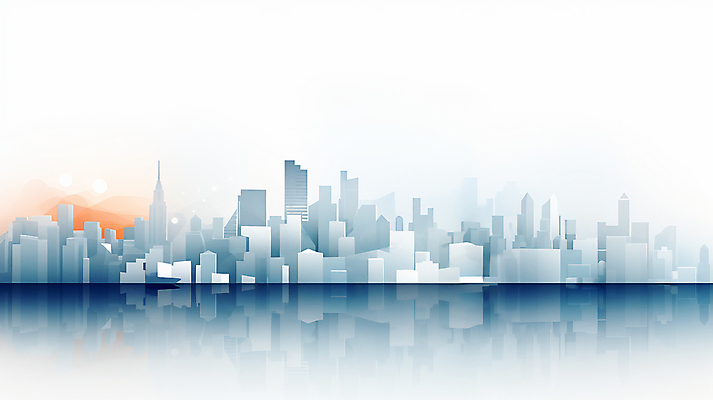 JPG 편집이미지 실루엣 풍경 사람없음 건물 파란색 반사 디지털 회색 도시 이미지편집 AI컴퓨터그래픽 AI콘텐츠 건축물 컬러 촬영기법 파일형식