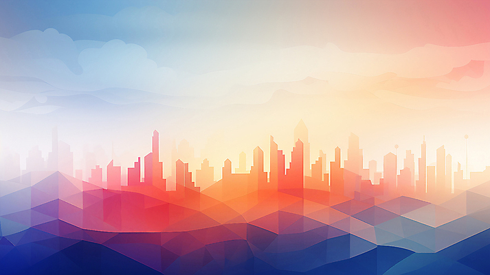 JPG 편집이미지 실루엣 풍경 사람없음 건물 컬러풀 디지털 도시 이미지편집 AI컴퓨터그래픽 AI콘텐츠 건축물 컬러 촬영기법 파일형식