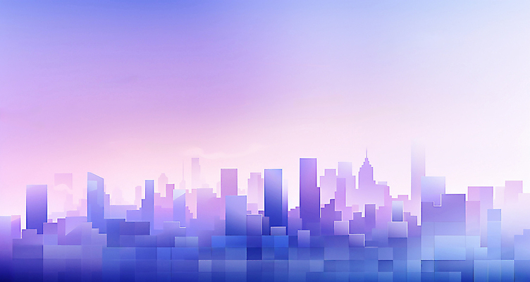 JPG 편집이미지 실루엣 풍경 사람없음 건물 디지털 보라색 도시 이미지편집 AI컴퓨터그래픽 AI콘텐츠 건축물 컬러 촬영기법 파일형식