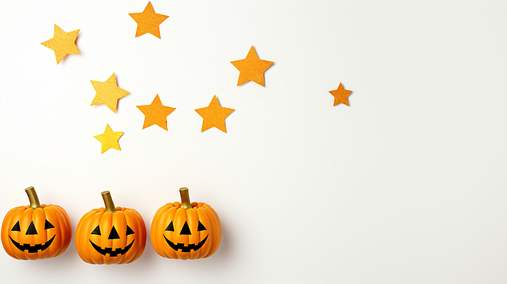 JPG 편집이미지 별 호박 미소 사람없음 주황색 할로윈 오브젝트 잭오랜턴 편집실사 AI포토 AI콘텐츠 자연요소 컬러 채소 표정 CG 파일형식