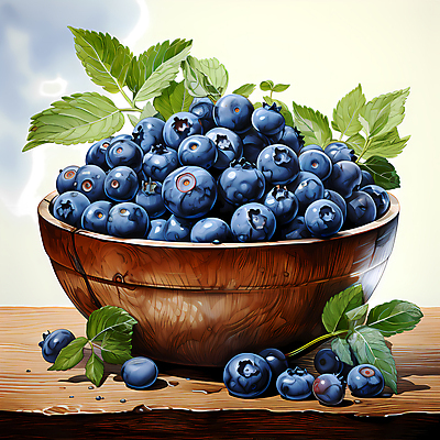 JPG 편집이미지 잎 사람없음 디지털합성 담기 블루베리 베리 나무그릇 편집실사 식물 그릇 과일 모션 목재 CG 파일형식