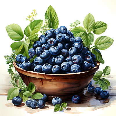 JPG 편집이미지 잎 사람없음 디지털합성 담기 블루베리 베리 나무그릇 편집실사 식물 그릇 과일 모션 목재 CG 파일형식