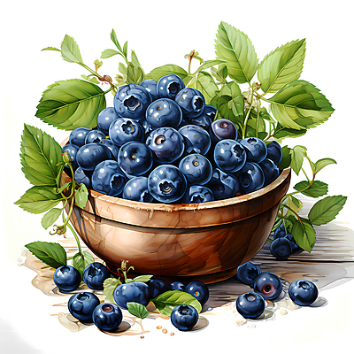 JPG 편집이미지 잎 사람없음 디지털합성 담기 블루베리 베리 나무그릇 편집실사 식물 그릇 과일 모션 목재 CG 파일형식