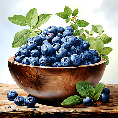 JPG 편집이미지 잎 사람없음 디지털합성 담기 블루베리 베리 나무그릇 편집실사 식물 그릇 과일 모션 목재 CG 파일형식