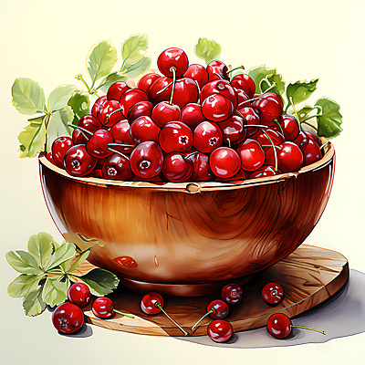 JPG 편집이미지 잎 사람없음 디지털합성 담기 베리 나무그릇 크랜베리 편집실사 식물 그릇 열매 과일 모션 목재 CG 파일형식