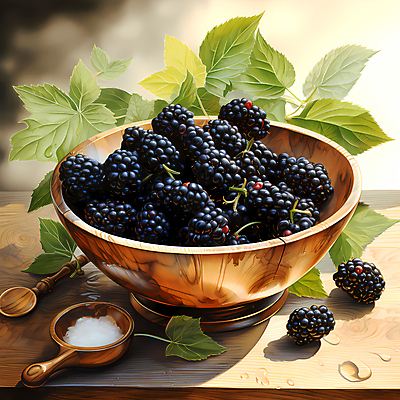 JPG 편집이미지 잎 사람없음 디지털합성 담기 베리 나무그릇 오디 편집실사 식물 그릇 열매 과일 모션 목재 CG 파일형식