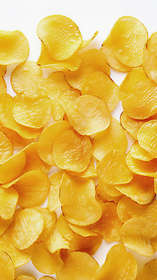 JPG 편집이미지 디저트 감자 사람없음 노란색 과자 칩 가득함 디지털합성 감자칩 편집소스 편집실사 AI포토 AI콘텐츠 음식 컬러 채소 칩_음식 CG 파일형식