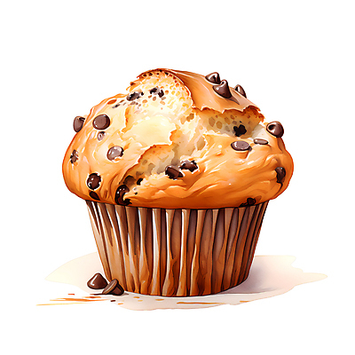 JPG 빵 일러스트 사람없음 갈색 빵집 머핀 초코칩 초콜릿머핀 국내일러스트 AI일러스트 AI콘텐츠 음식 컬러 상점 초콜릿 파일형식