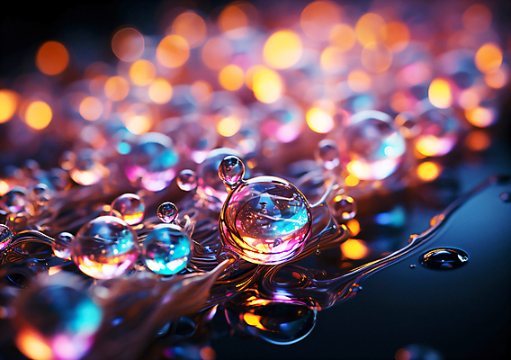 JPG 편집이미지 사람없음 거품 물방울 비눗방울 디지털합성 보케 비누거품 빛망울 편집실사 AI컴퓨터그래픽 AI콘텐츠 빛 CG 파일형식