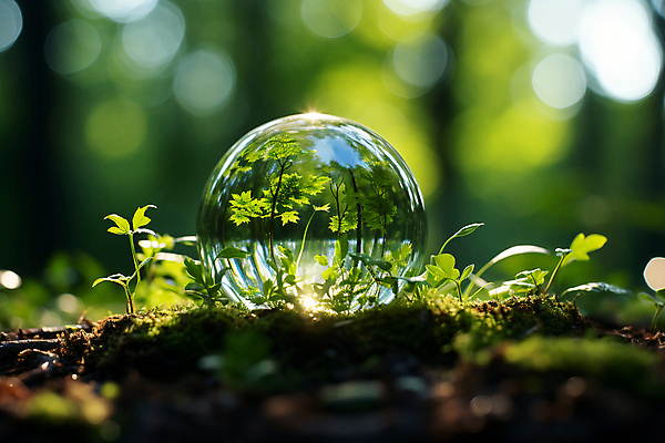 JPG 편집이미지 자연 이끼 사람없음 초록색 빛 새싹 자연보호 환경 물방울 풀 땅 디지털합성 에코 유리구슬 편집실사 AI컴퓨터그래픽 AI콘텐츠 식물 컬러 유리 보호 구슬 CG 생태계 파일형식
