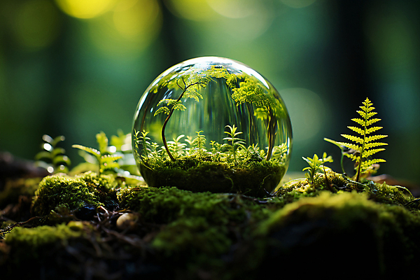 JPG 나무 편집이미지 잎 자연 이끼 사람없음 초록색 물 새싹 자연보호 환경 물방울 디지털합성 에코 유리구슬 편집실사 AI컴퓨터그래픽 AI콘텐츠 자연요소 식물 컬러 유리 보호 구슬 CG 생태계 파일형식