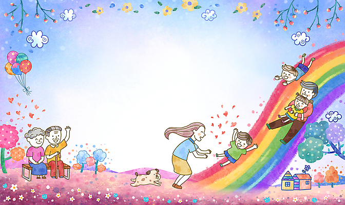 전신 PSD 나무 구름 한마리 여자 할아버지 노년 남자 꽃 행복 할머니 어린이 무지개 벤치 일러스트 가족 안기 지팡이 주택 프레임 숙이기 앉기 소녀 소년 여러명 성인 손들기 화목 만세 하트 강아지 미끄럼틀 풍선 놀기 카피스페이스 내려오기 국내일러스트 자연요소 모양 식물 1 감정 포즈 다수 컨셉 의자 관계 모션 사람 건물 반려동물 공백 개 놀이기구 파일형식