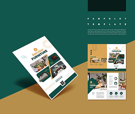 템플릿 손 ZIP 화분 가구 탁자 그래프 설계 들기 팜플렛 신체부위 초록색 인테리어 갈색 흰색 침대 잡기 서랍장 QR코드 인디자인 IDML PDF 이미지템플릿 디자인 컬러 생활용품 컨셉 모션 사람 파일형식