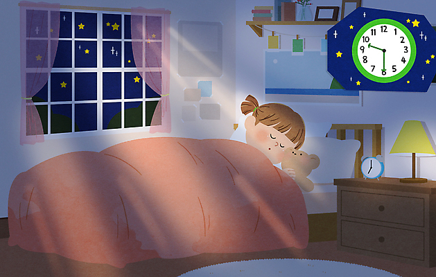 PSD 라이프스타일 여자 어린이 시계 일러스트 창문 밤하늘 선반 한명 소녀 상반신 곰인형 자명종 침대 스탠드 잠 야간 달빛 서랍장 폴라로이드사진 일과 숙면 소녀한명만 국내일러스트 자연요소 1 인형 가구 하늘 조명 사람 생활 알람 달 폴라로이드 여자한명만 소녀만 파일형식