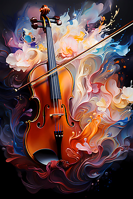 JPG 편집이미지 포스터 음악 현악기 추상 사람없음 컬러풀 화려 바이올린 디지털합성 결 유화 이미지편집 편집실사 악기 컬러 컨셉 무늬 문화예술 미술 CG 파일형식