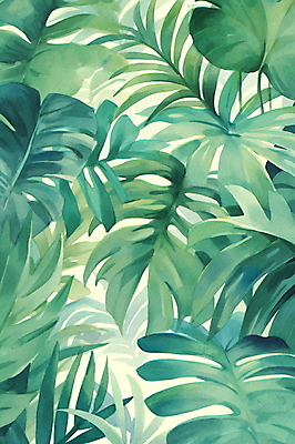 JPG 일러스트 자연 열대 수채화 사람없음 초록색 몬스테라 열대잎 보테니컬아트 트로피컬아트 국내일러스트 AI일러스트 AI콘텐츠 식물 컬러 잎 그림 생태계 파일형식