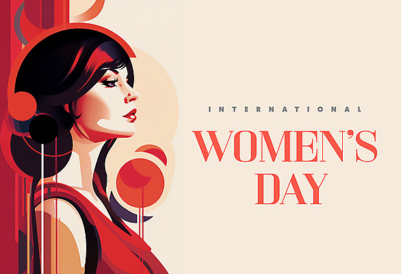 PSD 편집이미지 여자 추상 한명 상반신 성인 타이포그라피 빨간색 세계여성의날 평등 성인여자한명만 권리 이미지편집 문자 1 기념일 컬러 컨셉 무늬 사람 여자한명만 성인여자만 파일형식