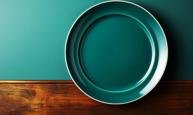 JPG 편집이미지 그릇 접시 사람없음 원형 디지털합성 청록색 광택 목업 비어있는 편집실사 AI포토 AI콘텐츠 도형 식기 컬러 CG 파일형식