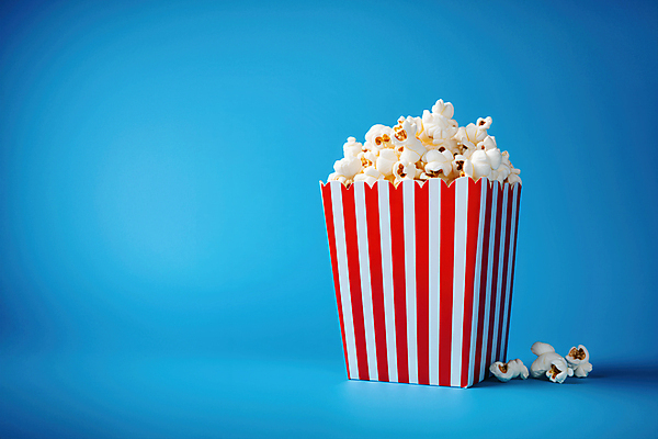 JPG 편집이미지 하늘색 사람없음 오브젝트 담기 팝콘 편집실사 AI포토 AI콘텐츠 모션 파란색 CG 파일형식