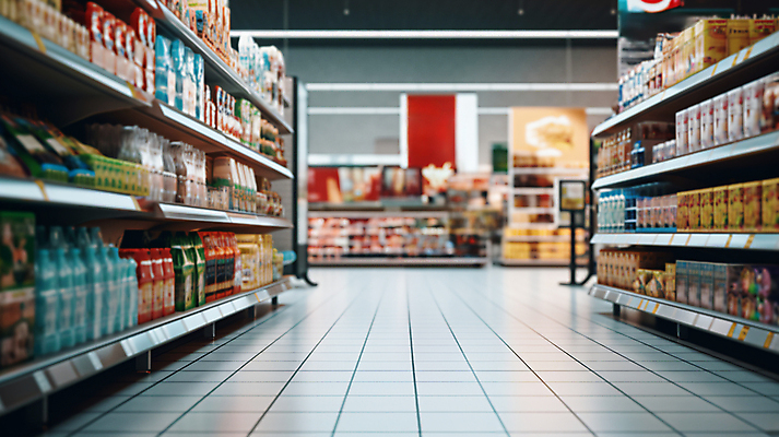 JPG 편집이미지 음식 조명 실내 사람없음 쇼핑 상품 디지털합성 진열장 마트 편집실사 AI포토 AI콘텐츠 내부 상점 CG 파일형식