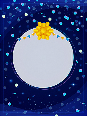 리본 일러스트 프레임 사람없음 파란색 반짝임 원형 꽃가루 가랜드 스팽글 카피스페이스 국내일러스트 AI파일 도형 컬러 모션 공백 가루 파티용품 파일형식 벡터