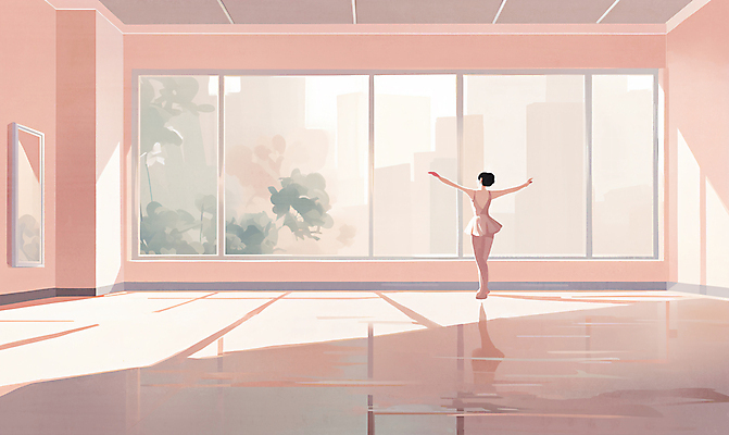 JPG 전신 여자 분홍색 일러스트 창문 팔벌리기 실내 한명 서기 성인 햇빛 발레 연습 발레리나 발레복 감성 발레동작 연습실 성인여자한명만 국내일러스트 AI일러스트 AI콘텐츠 1 옷 컬러 포즈 컨셉 모션 사람 내부 태양 춤 여자한명만 성인여자만 파일형식