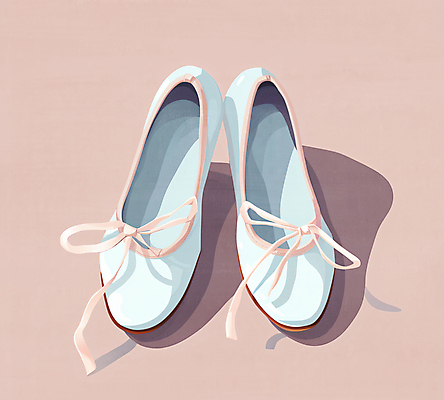 JPG 리본 분홍색 일러스트 사람없음 발레 토슈즈 감성 국내일러스트 AI일러스트 AI콘텐츠 컬러 신발 컨셉 춤 파일형식