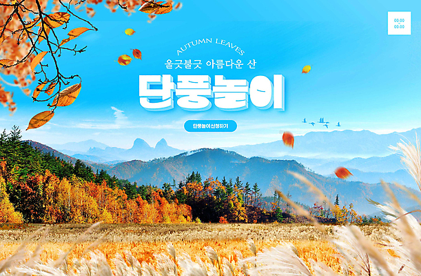 PSD 편집이미지 하늘색 단풍 낙엽 자연 하늘 산 갈대 풍경 타이포그라피 사람없음 가을 갈대밭 단풍놀이 이미지편집 식물 문자 계절 잎 파란색 소풍 생태계 파일형식 갈대_식물