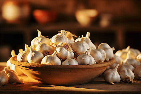 JPG 편집이미지 마늘 사람없음 바구니 여러개 담기 통마늘 편집실사 AI포토 AI콘텐츠 다수 채소 모션 CG 파일형식