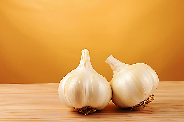 JPG 편집이미지 마늘 사람없음 노란색 두개 통마늘 편집실사 AI포토 AI콘텐츠 컬러 2 채소 CG 파일형식