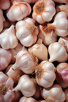 JPG 편집이미지 마늘 사람없음 여러개 가득함 통마늘 편집실사 AI포토 AI콘텐츠 다수 채소 CG 파일형식