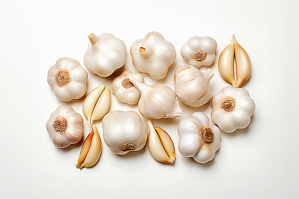 JPG 편집이미지 마늘 사람없음 여러개 흰색 통마늘 편집실사 AI포토 AI콘텐츠 컬러 다수 채소 CG 파일형식