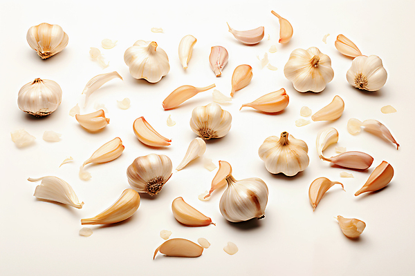 JPG 편집이미지 마늘 사람없음 여러개 흰색 통마늘 편집실사 AI포토 AI콘텐츠 컬러 다수 채소 CG 파일형식