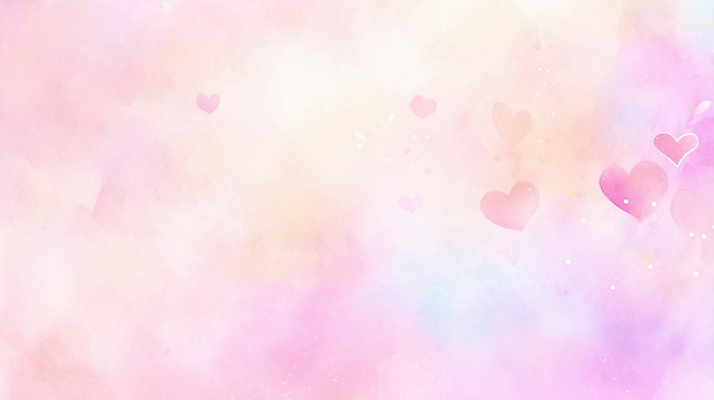 JPG 분홍색 일러스트 수채화 사랑 사람없음 하트 파스텔톤 국내일러스트 AI일러스트 AI콘텐츠 모양 감정 컬러 파일형식