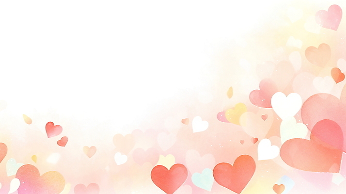 JPG 분홍색 일러스트 수채화 사랑 사람없음 하트 파스텔톤 카피스페이스 국내일러스트 AI일러스트 AI콘텐츠 모양 감정 컬러 공백 파일형식