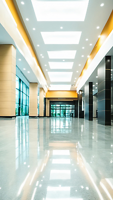 JPG 편집이미지 회사 실내 사람없음 반사 공간 라운지 복도 편집실사 AI포토 AI콘텐츠 비즈니스 내부 CG 파일형식