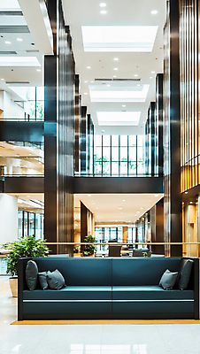 JPG 편집이미지 회사 실내 사람없음 소파 공간 라운지 복도 편집실사 AI포토 AI콘텐츠 의자 비즈니스 내부 CG 파일형식