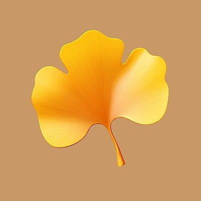 PSD 아이콘 낙엽 나뭇잎 사람없음 3D아이콘 노란색 3D 가을 디지털합성 은행잎 계절 컬러 잎 파일형식