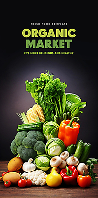 PSD 편집이미지 잎 토마토 채소 포도 피망 마늘 옥수수 타이포그라피 사람없음 쌓기 유기농 카피스페이스 이미지편집 식물 문자 웰빙 과일 모션 곡류 공백 파일형식