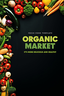 PSD 편집이미지 잎 토마토 채소 고추 호박 피망 마늘 타이포그라피 사람없음 검은색 당근 유기농 카피스페이스 이미지편집 식물 문자 웰빙 컬러 뿌리채소 공백 파일형식