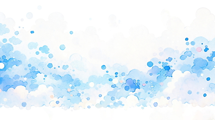 JPG 일러스트 추상 수채화 사람없음 파란색 감성 국내일러스트 AI일러스트 AI콘텐츠 컬러 컨셉 무늬 파일형식