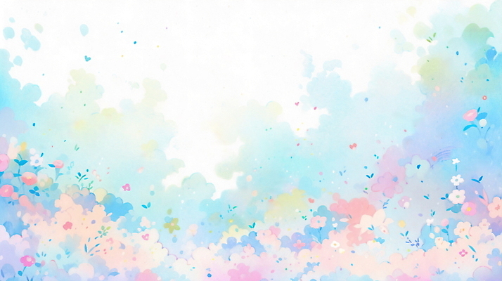 JPG 일러스트 추상 수채화 사람없음 컬러풀 감성 국내일러스트 AI일러스트 AI콘텐츠 컬러 컨셉 무늬 파일형식