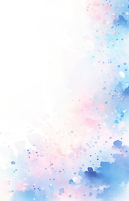 JPG 분홍색 일러스트 추상 수채화 사람없음 파란색 감성 국내일러스트 AI일러스트 AI콘텐츠 컬러 컨셉 무늬 파일형식