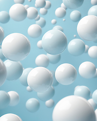 JPG 편집이미지 하늘색 사람없음 3D 구 원형 떠있는 디지털합성 버블 편집3D AI컴퓨터그래픽 AI콘텐츠 도형 모션 파란색 파일형식