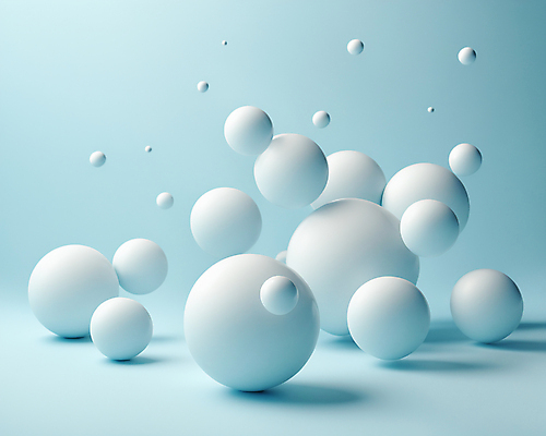 JPG 편집이미지 하늘색 사람없음 3D 구 원형 떠있는 디지털합성 버블 편집3D AI컴퓨터그래픽 AI콘텐츠 도형 모션 파란색 파일형식