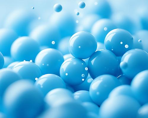 JPG 편집이미지 하늘색 사람없음 3D 구 원형 디지털합성 버블 편집3D AI컴퓨터그래픽 AI콘텐츠 도형 파란색 파일형식