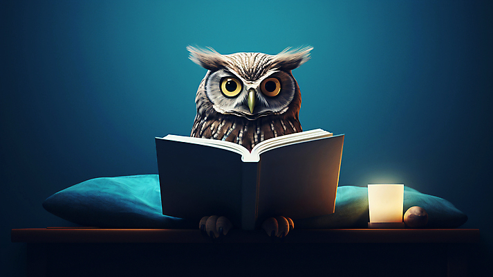 JPG 편집이미지 캐릭터 교육 초 사람없음 책 파란색 3D 교사 디지털합성 부엉이 이미지편집 편집3D AI컴퓨터그래픽 AI콘텐츠 직업 컬러 조류 파일형식