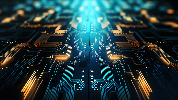 JPG 편집이미지 사람없음 빛 회로판 반도체 청록색 메인보드 전자부품 이미지편집 편집실사 AI컴퓨터그래픽 AI콘텐츠 컬러 부속품 CG 파일형식