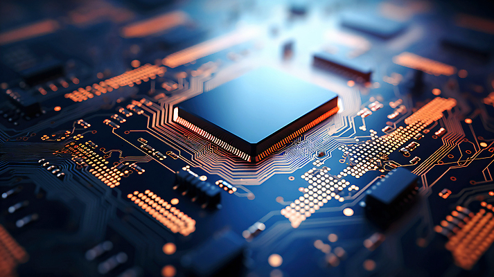 JPG 편집이미지 사람없음 파란색 빛 회로판 반도체 메인보드 전자부품 이미지편집 편집실사 AI컴퓨터그래픽 AI콘텐츠 컬러 부속품 CG 파일형식
