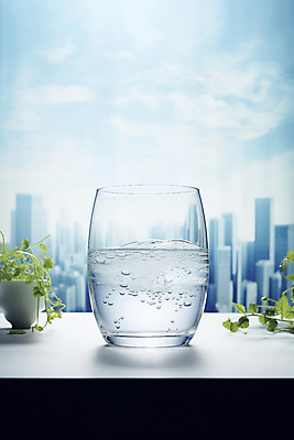 JPG 편집이미지 기념일 자연 이벤트 사람없음 컵 물 물방울 풀 세계물의날 편집실사 AI컴퓨터그래픽 AI콘텐츠 자연요소 식물 식기 CG 생태계 파일형식 법정기념일